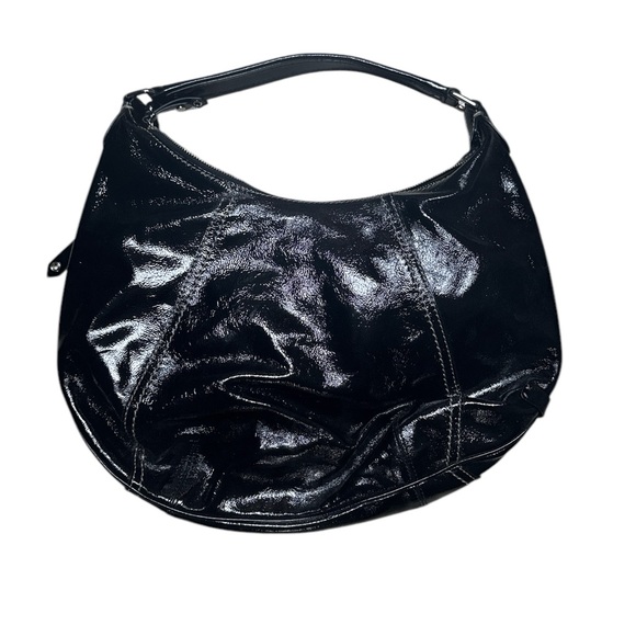 Cole Haan Handbags - Cole Haan Vintage Black Patent Leather Women's Shoulder Bag